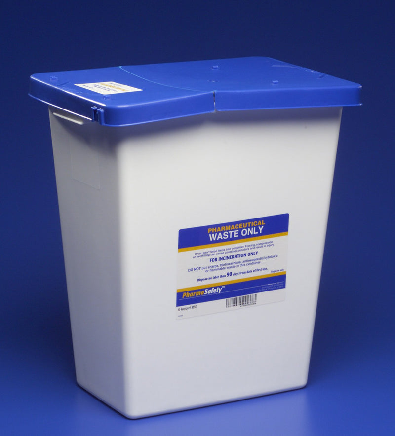 PharmaSafety™ Pharmaceutical Waste Container, 17¾ H x 11 W x 15½ D Inch