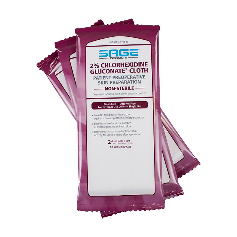 Sage® Surgical Scrub Wipe