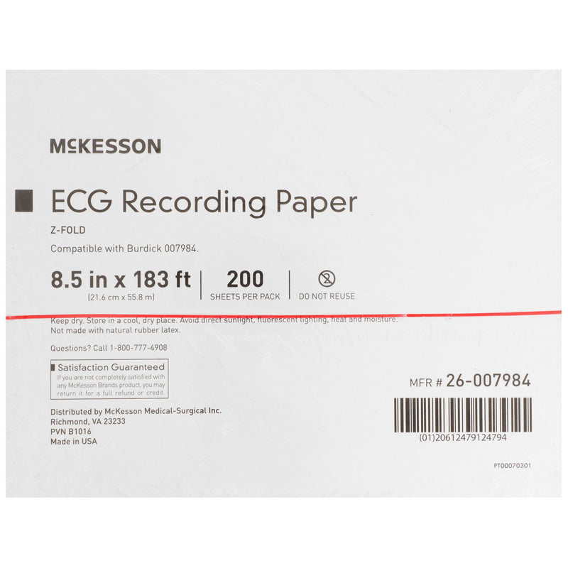 McKesson ECG Recording Paper