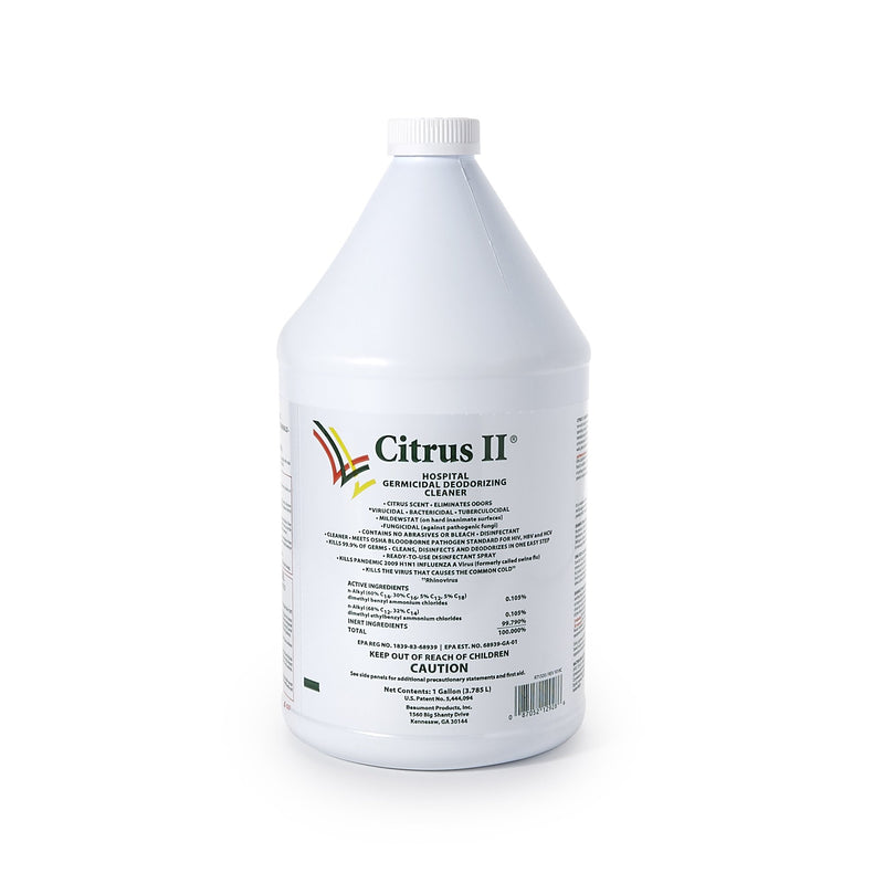 Citrus II® Surface Disinfectant Cleaner, 1 gal Jug