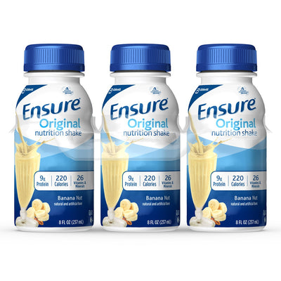 Ensure® Original Shake Banana Nut Oral Supplement, 8 oz. Bottle