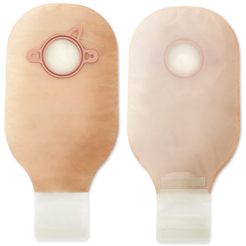 New Image™ Two-Piece Drainable Ultra Clear Ostomy Pouch, 12 Inch Length, 2¾ Inch Flange