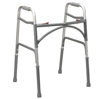 drive™ Aluminum Bariatric Dual Release Walker, 32 – 39 Inch Height
