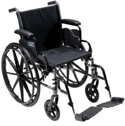 drive™ Cruiser III Lightweight Wheelchair, 20-Inch Seat Width