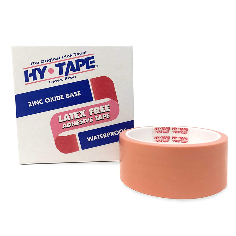 Hy-Tape® Zinc Oxide Adhesive Medical Tape, 1 Inch x 5 Yard, Pink