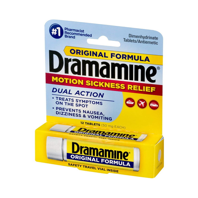 Dramamine® Dimenhydrinate Nausea Relief