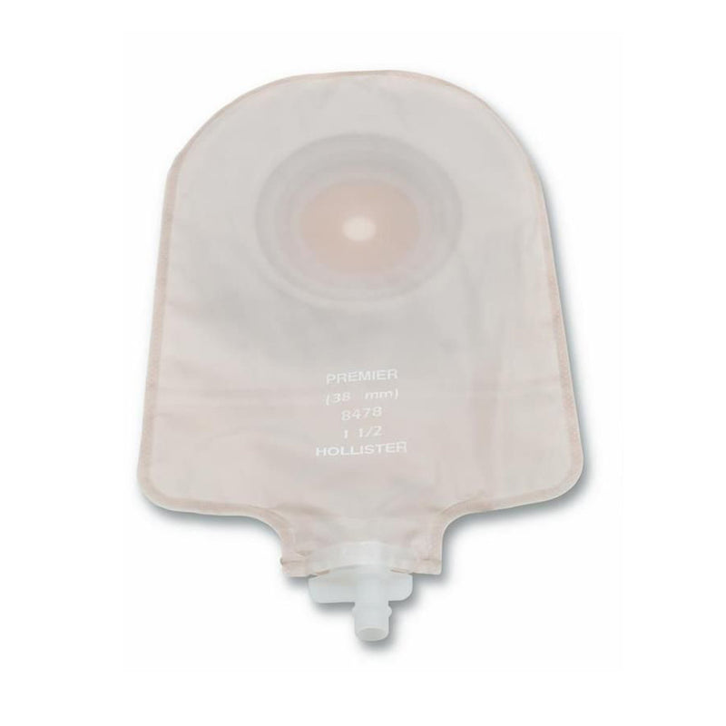 Premier™ One-Piece Drainable Transparent Urostomy Pouch, 9 Inch Length, 1½ Inch Stoma