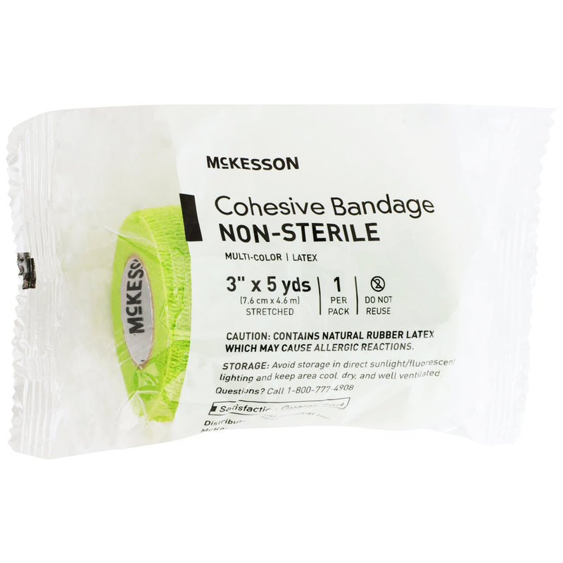 McKesson Self-adherent Closure Cohesive Bandage, 3 Inch x 5 Yard