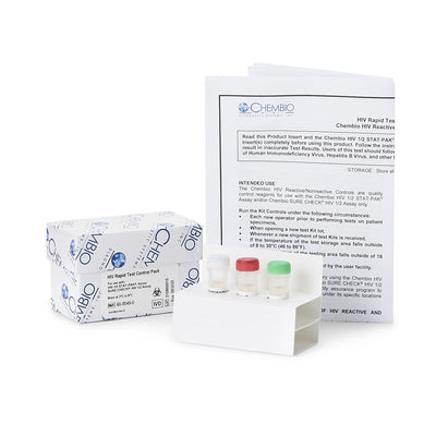 HIV 1/2 Rapid Test Control Kit for Sure Check® HIV 1/2 / HIV 1/2 Stat-Pak Assay, HIV-1/ HIV-2 Rapid Test Verification