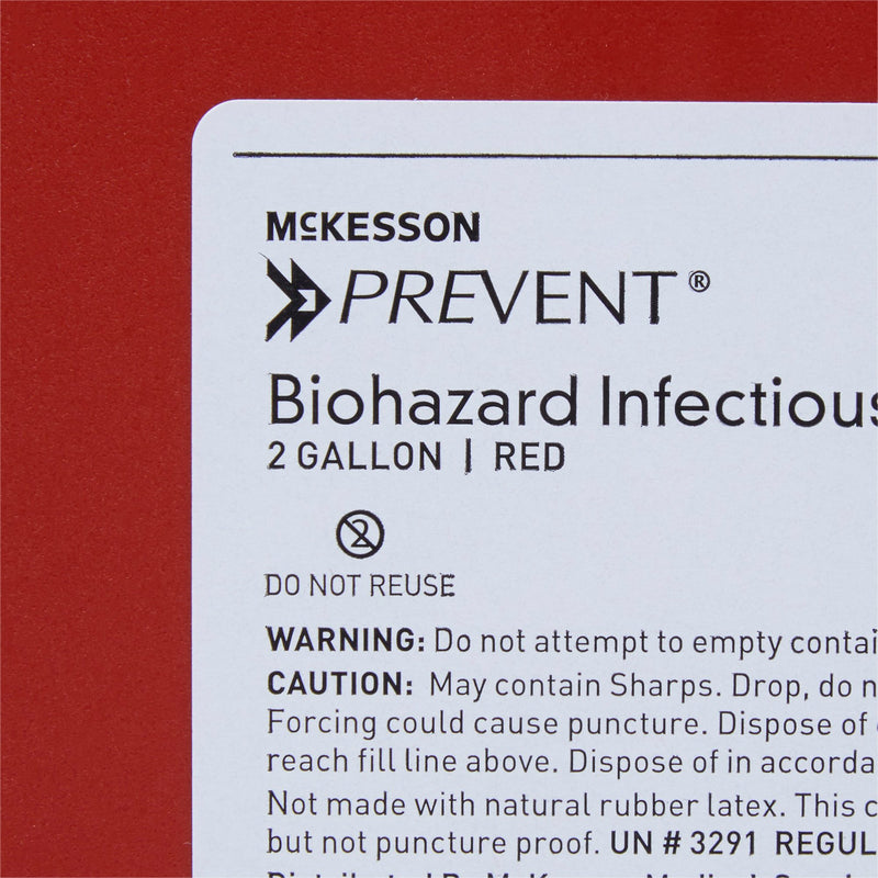 McKesson Prevent® Sharps Container, 2 Gallon