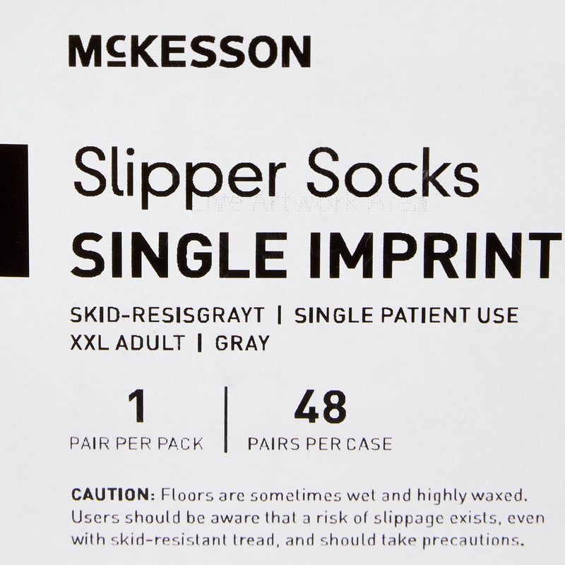 McKesson Slipper Socks, 2X-Large