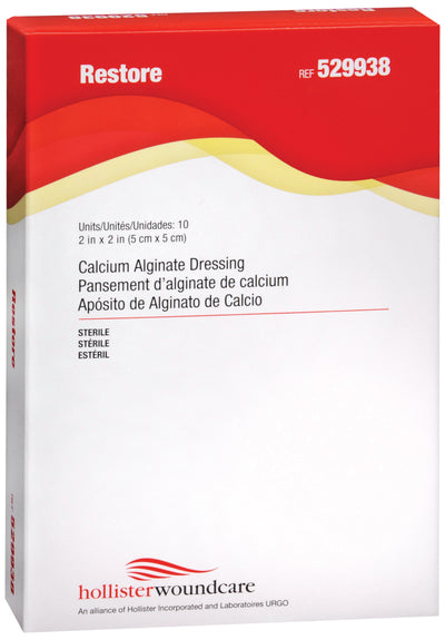 Restore™ Calcium Alginate Dressing, 2 x 2 Inch