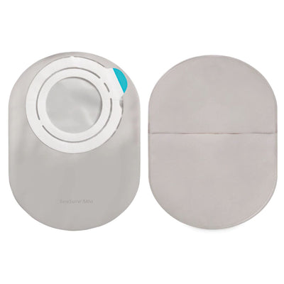 SenSura® Mio Flex Two-Piece Closed End Transparent Filtered Ostomy Pouch, Maxi Length, 70 mm Flange