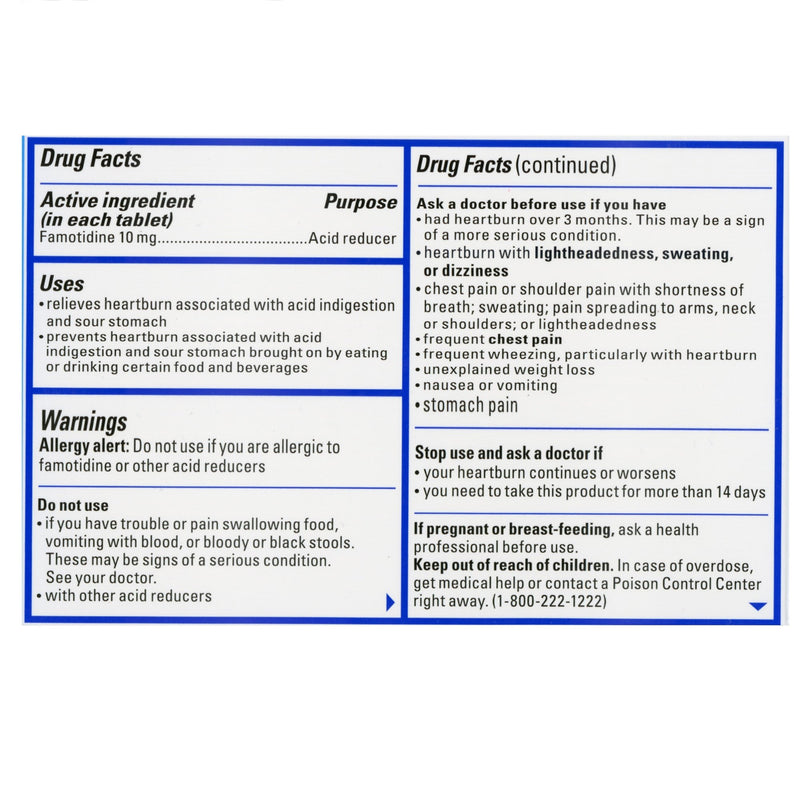 Pepcid® AC Famotidine Antacid