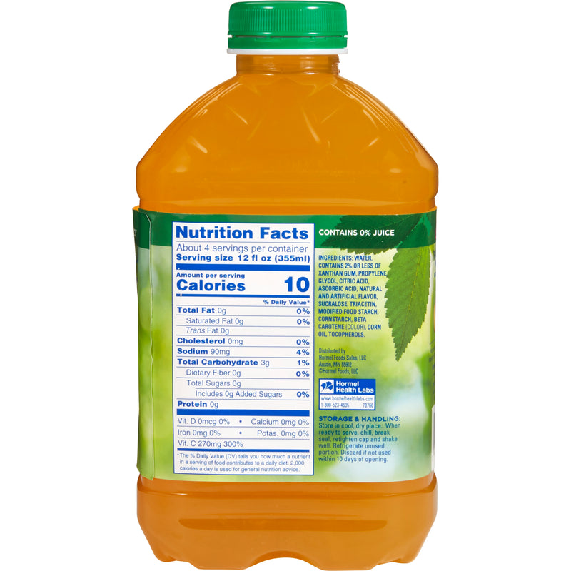 Thick & Easy® Sugar Free Nectar Consistency Peach Mango Thickened Beverage, 46-ounce Bottle