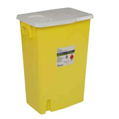 SharpSafety™ Chemotherapy Waste Container, 26 H x 18¼ W x 12¾ D Inch