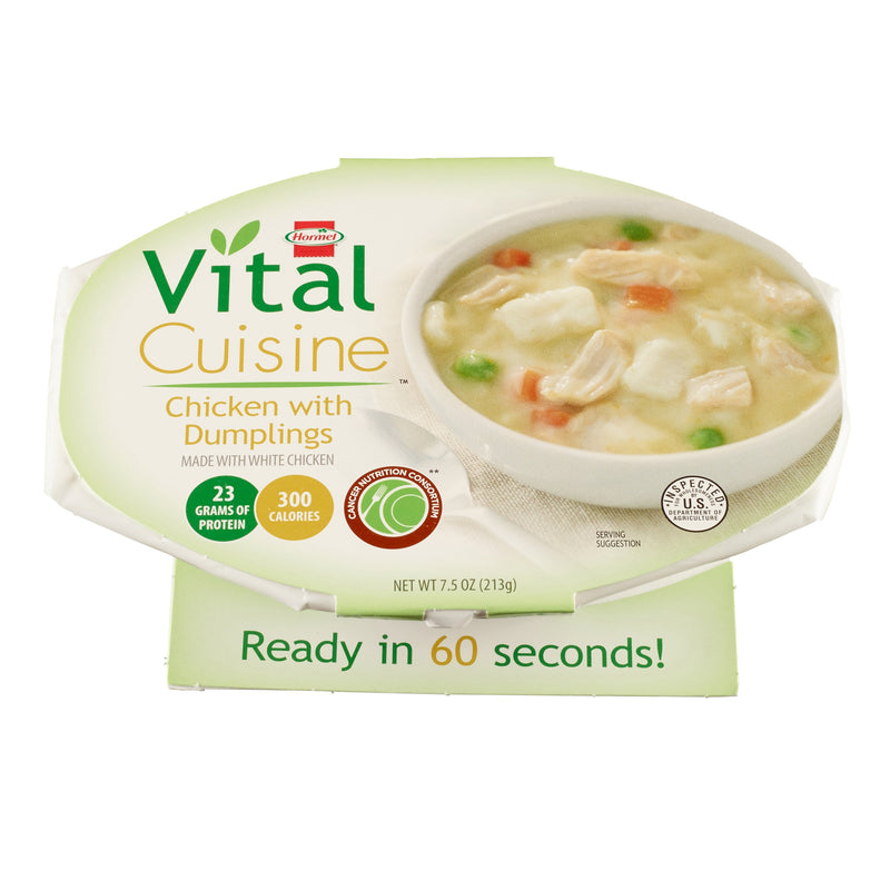 Vital Cuisine™ Chicken and Dumplings Oral Supplement, 7.5 oz. Bowl