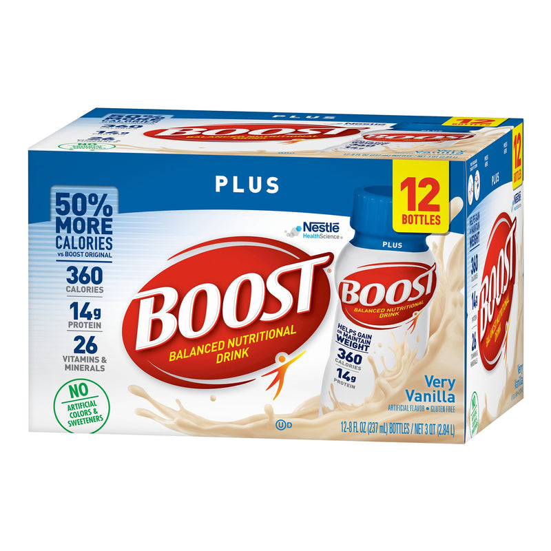 Boost® Plus Vanilla Oral Supplement, 8 oz. Bottle