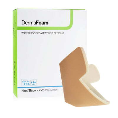 DermaFoam® Nonadhesive without Border Foam Dressing, 6 x 7 Inch