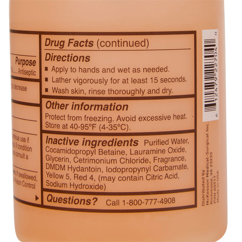 McKesson Clean Scent Foaming Antibacterial Soap, 8.5 oz. Bottle