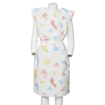 Graham Medical Products Tiny Tracks® Print Pediatric Exam Gown