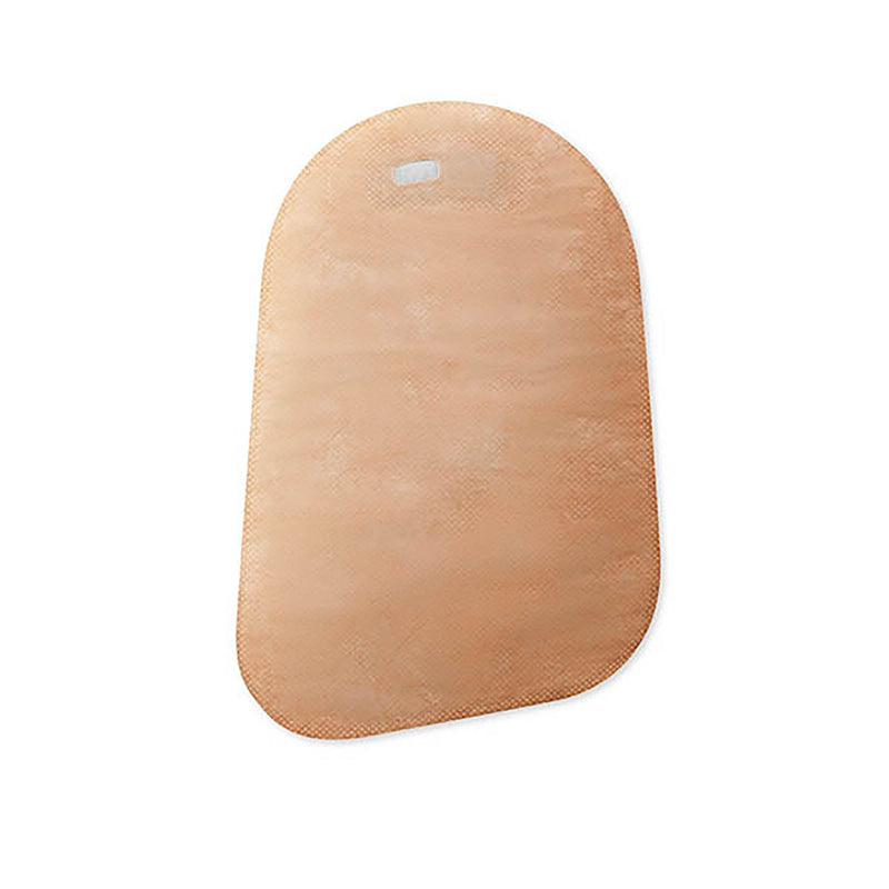 New Image™ Two-Piece Closed End Beige Filtered Ostomy Pouch, 9 Inch Length, 2¼ Inch Flange