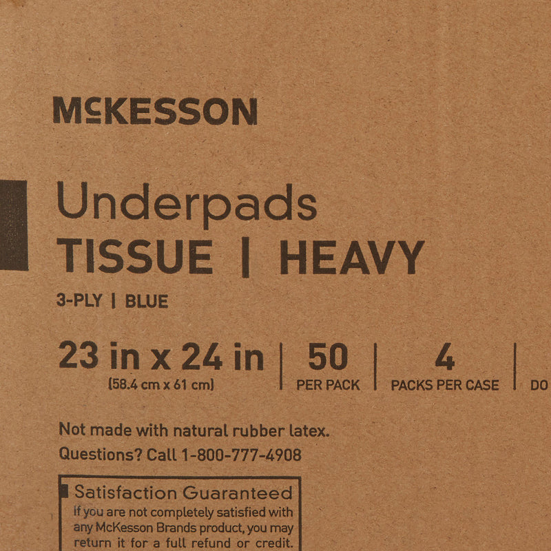 McKesson Procedure Underpad, 23 x 24 Inch