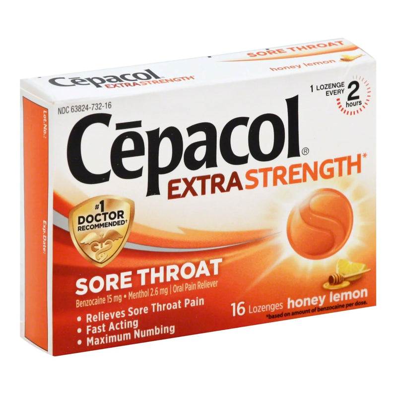 Cepacol® Extra Strength Benzocaine / Menthol Sore Throat Relief