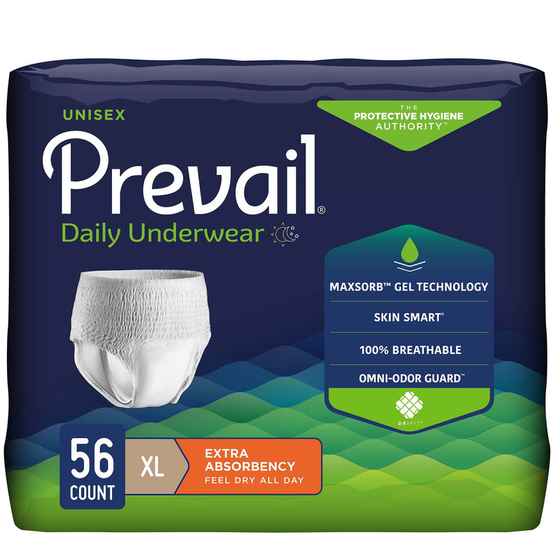 Prevail® Daily Underwear Extra Absorbent Underwear, Extra Large