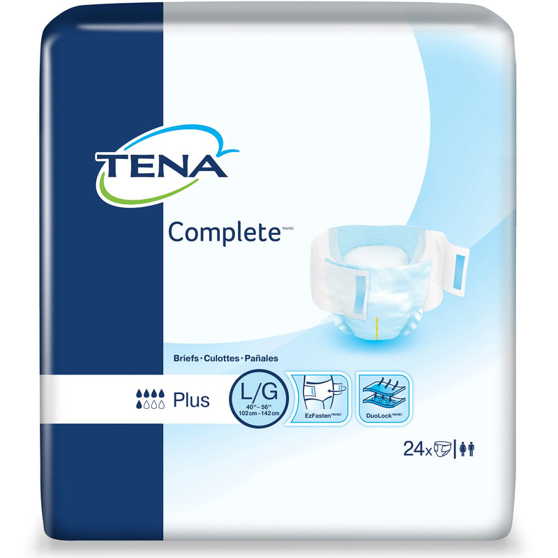 Tena® Complete™ Plus Incontinence Brief, Large