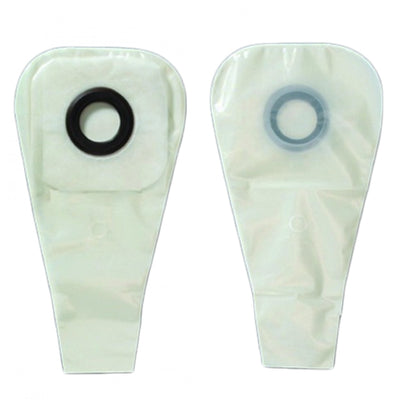 Karaya 5 One-Piece Drainable Transparent Colostomy Pouch, 16 Inch Length, 1½ Inch Stoma