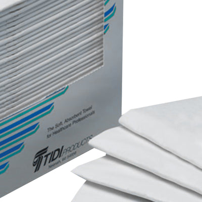 Kay-Pees® White Nonsterile Procedure Towel, 50 per Box, 10 per Case