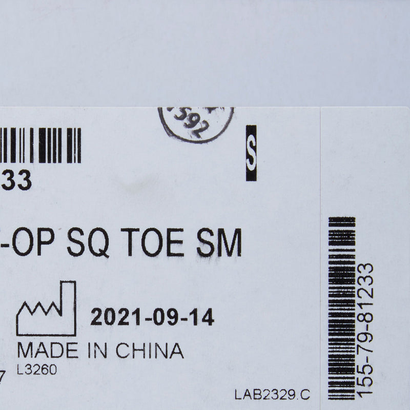 McKesson Square Toe Post-Op Shoe, Male 7-8 / Female 8-9