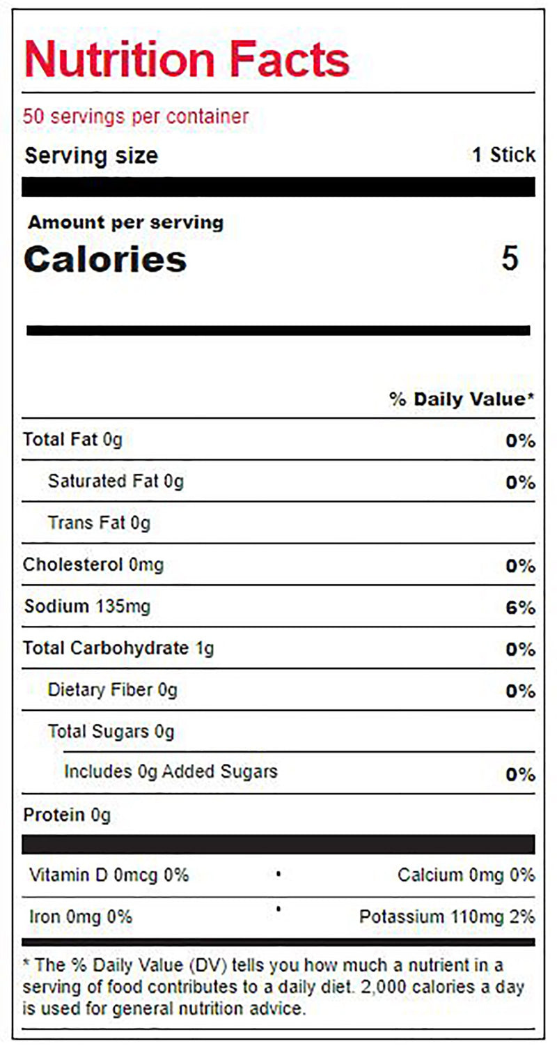 Sqwincher® Quik Stik® Zero Mixed Berry Electrolyte Replenishment Drink Mix, 0.11 oz. Packet