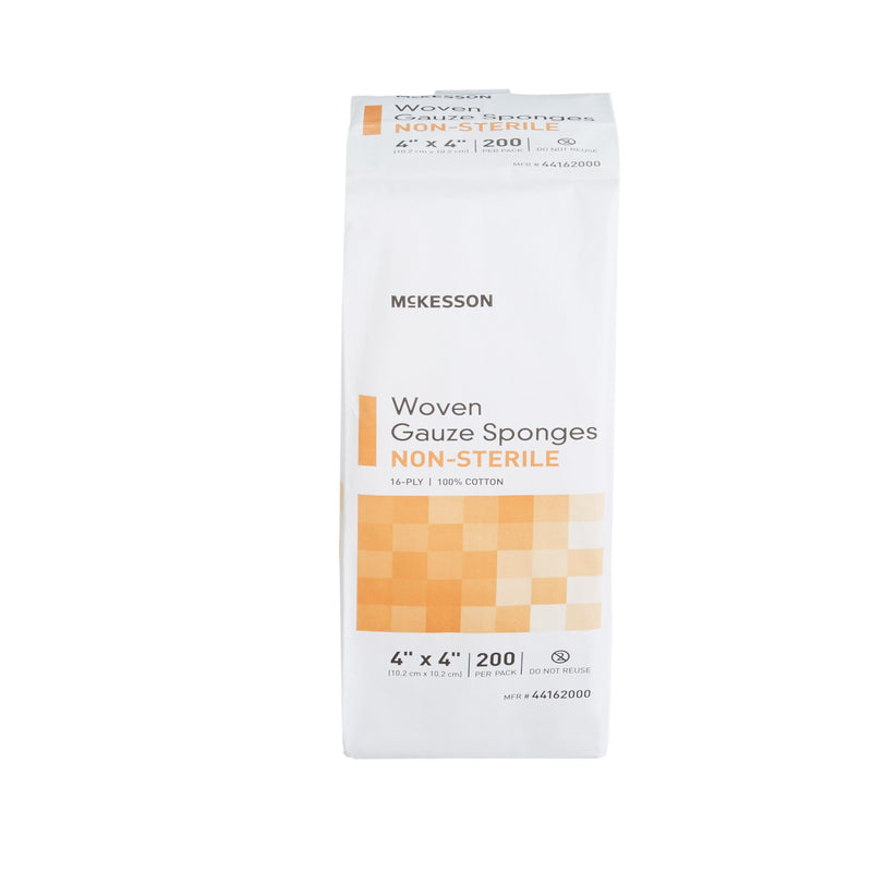 McKesson NonSterile Gauze Sponge, 4 x 4 Inch