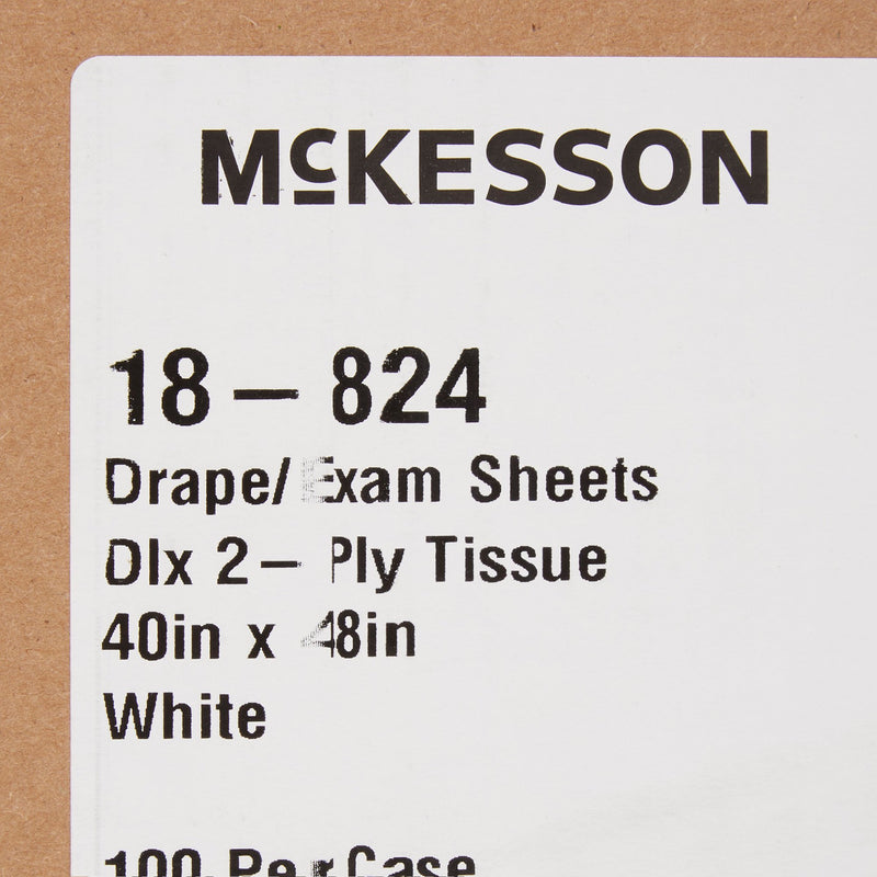 McKesson Nonsterile Physical Exam General Purpose Drape, 40 W x 48 L Inch