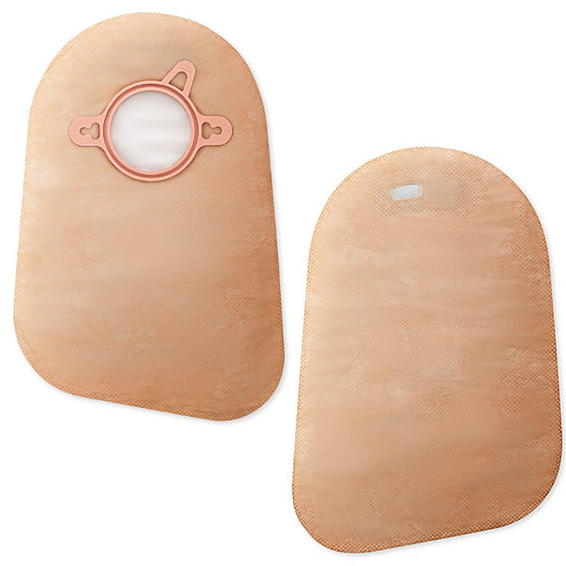 New Image™ Two-Piece Closed End Beige Filtered Ostomy Pouch, 9 Inch Length, 2¾ Inch Flange