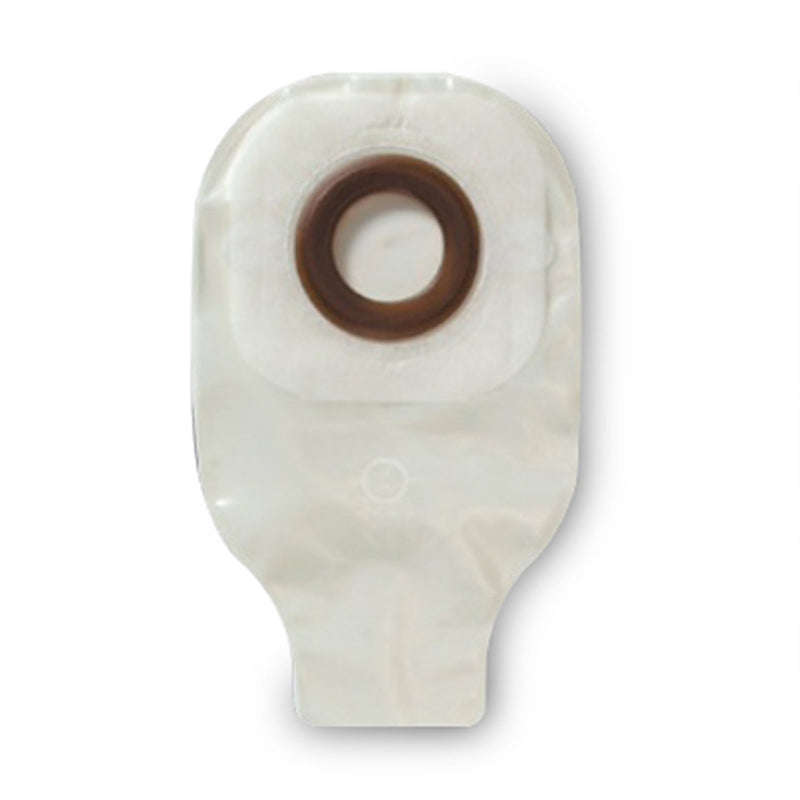 Karaya 5 One-Piece Drainable Transparent Colostomy Pouch, 9 Inch Length, 7/8 Inch Stoma