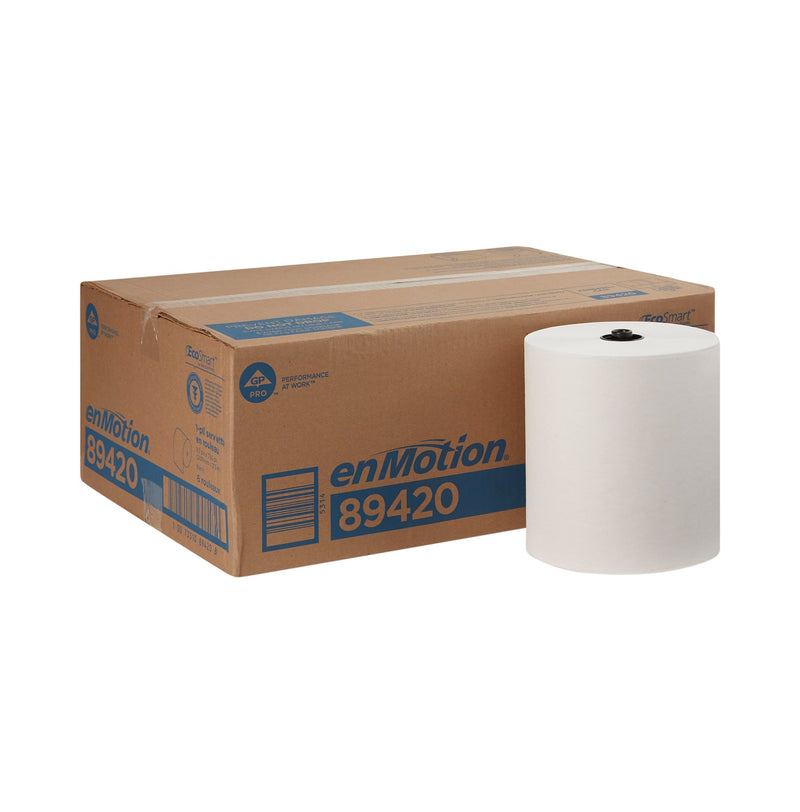 enMotion® Touchless White Paper Towel, 8-1/5 Inch x 700 Foot, 6 Rolls per Case