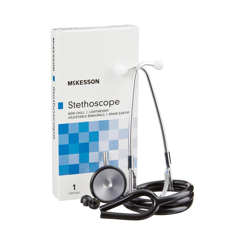 McKesson Classic Stethoscope, Black Tubing