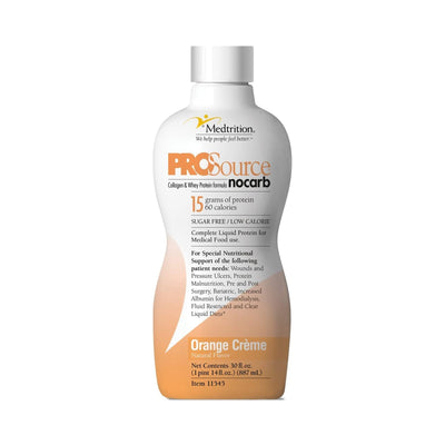 ProSource NoCarb™ Orange Crème Protein Supplement, 32-ounce Bottle
