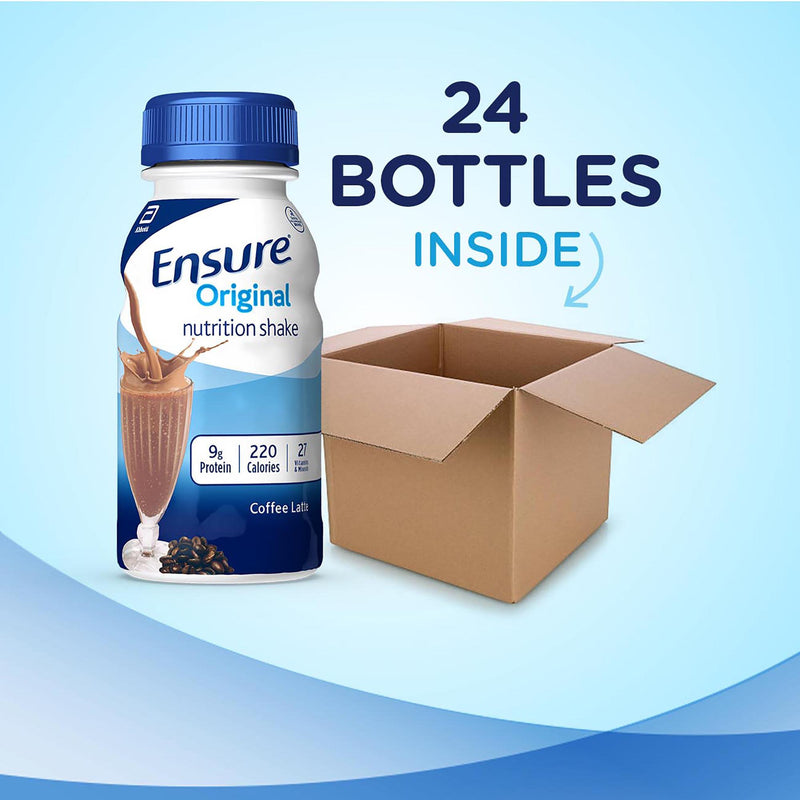 Ensure® Original Coffee Latte Oral Supplement, 8 oz. Bottle