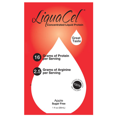 LiquaCel® Apple Oral Protein Supplement, 1 oz. Packet