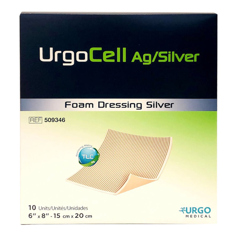 Restore™ Silver Foam Dressing, 6 x 8 Inch