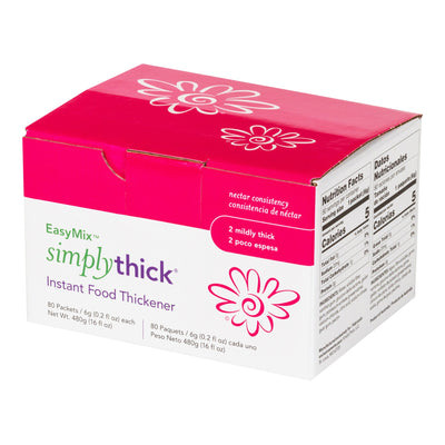 SimplyThick® Easy Mix™ Nectar Consistency Food and Beverage Thickener, 6-gram Packet