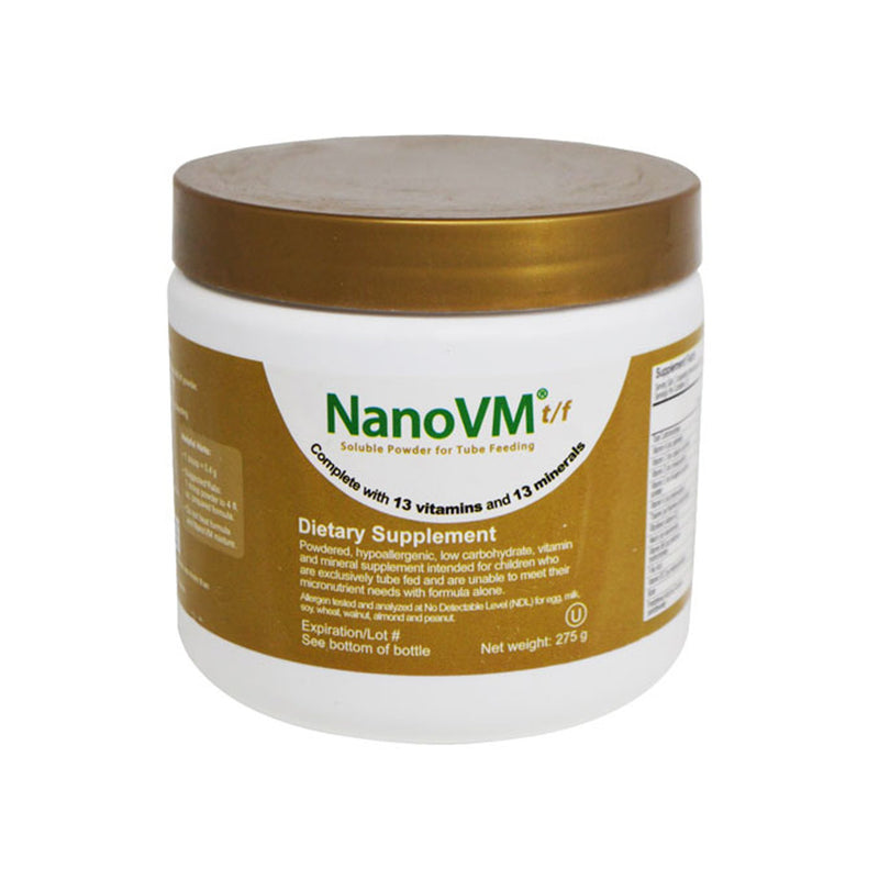 NanoVM® t/f Powder Pediatric Tube Feeding Formula, 275 Gram Jar