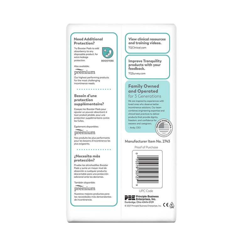 Tranquility® Essential Heavy Incontinence Brief, Extra Small