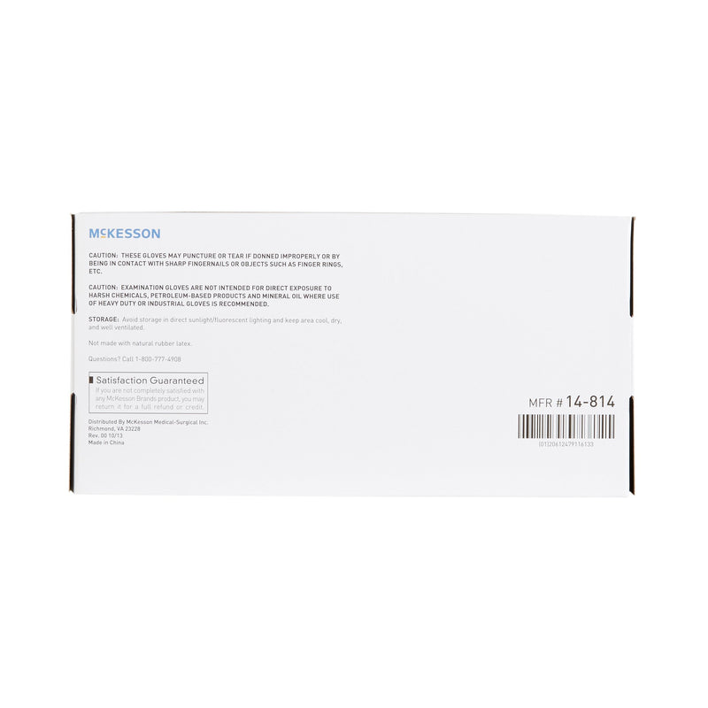McKesson Stretch Vinyl Exam Glove, Small, Ivory