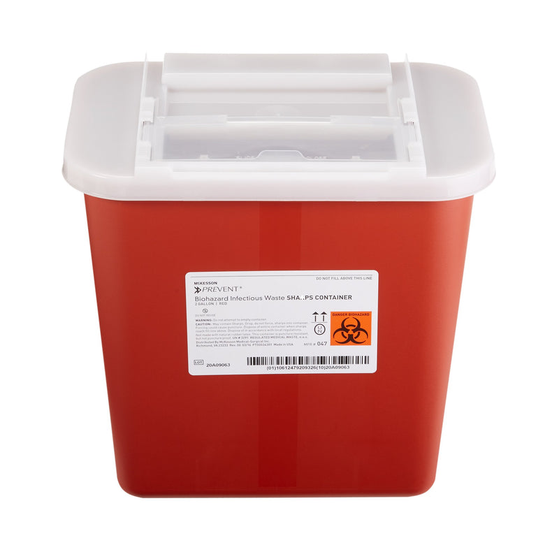McKesson Prevent® Sharps Container, 2 Gallon