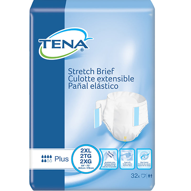 Tena® Stretch™ Plus Incontinence Brief, Extra Extra Large